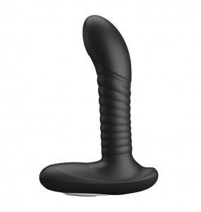 MR PLAY - Rotating Beads Vibration Prostate Massager (Chargeable - Black)